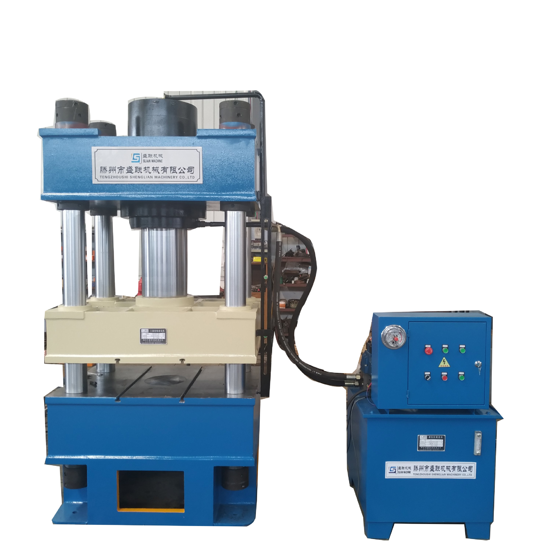 四柱三梁315t压力机315吨液压拉伸机成型机400吨封头拉伸液压机