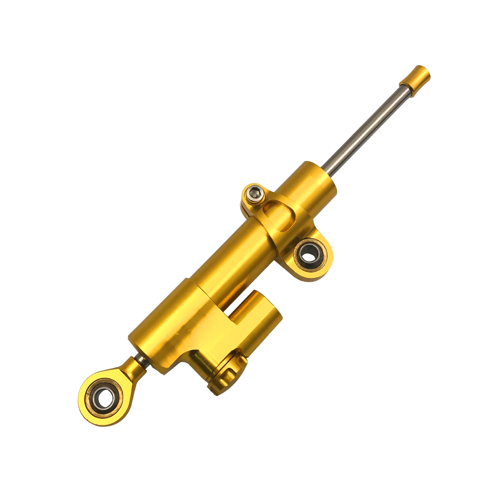 摩托车车把配件钛尺通用减震器方向阻尼器转向稳定器阻尼器跨境