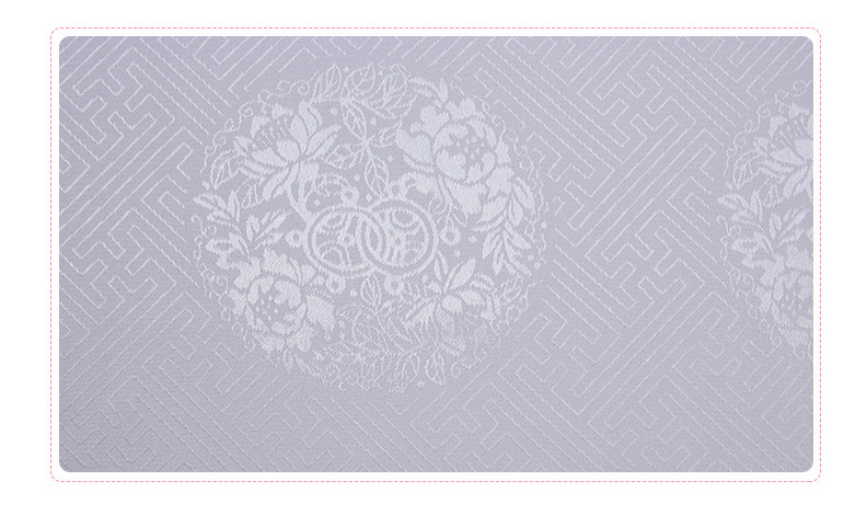 彩色暗纹提花面料 数码印花色 汉服面料 古风布料