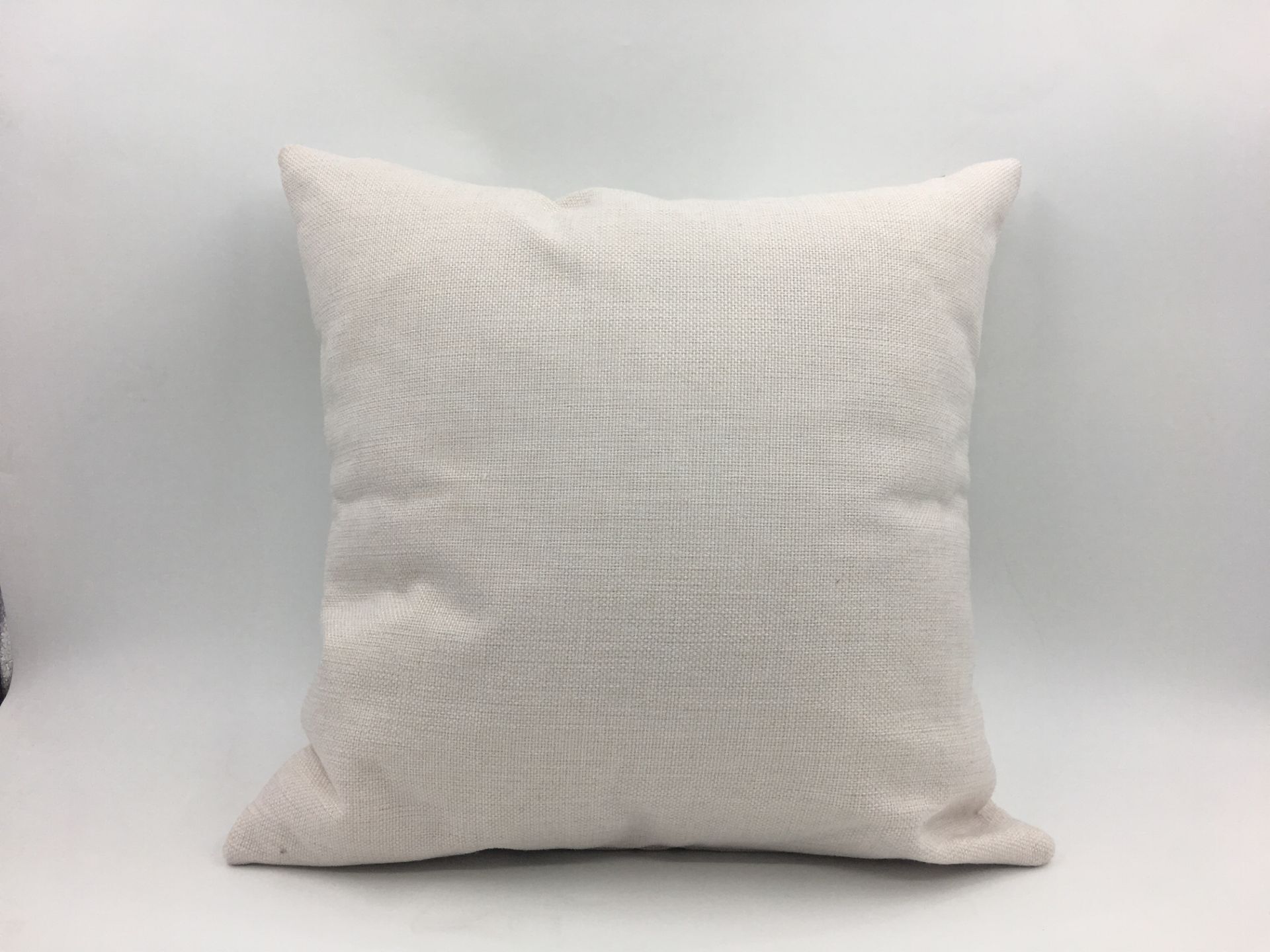 欧美爆款热转印热升华空白口袋款抱枕靠垫口袋亚麻抱枕枕套批发