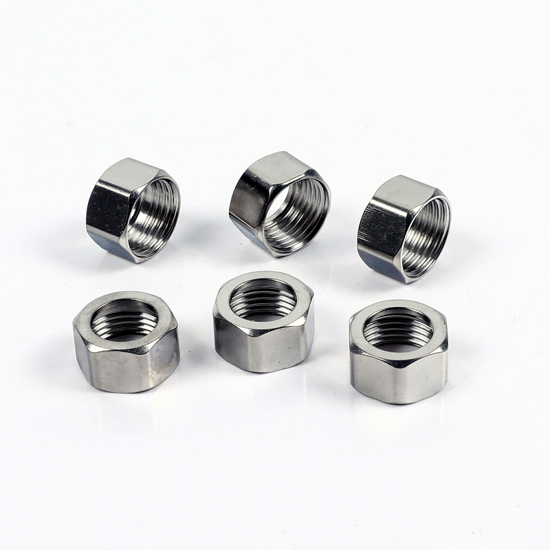 厂家直供304不锈钢六角螺母ppr活接接头螺母304不锈钢水暖配件