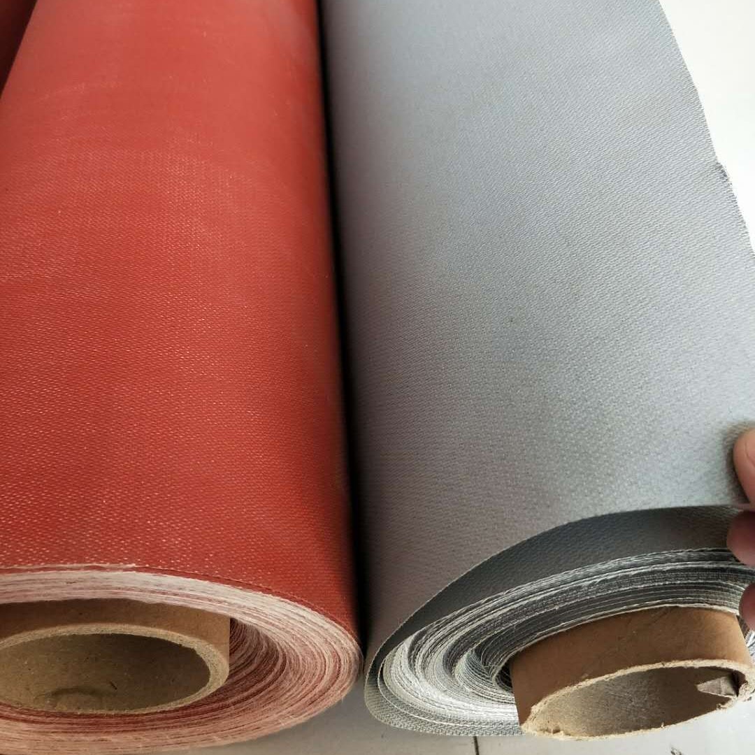 厂家供应硅胶布 硅胶防火布 硅钛防火布 硅酸钛金防火布