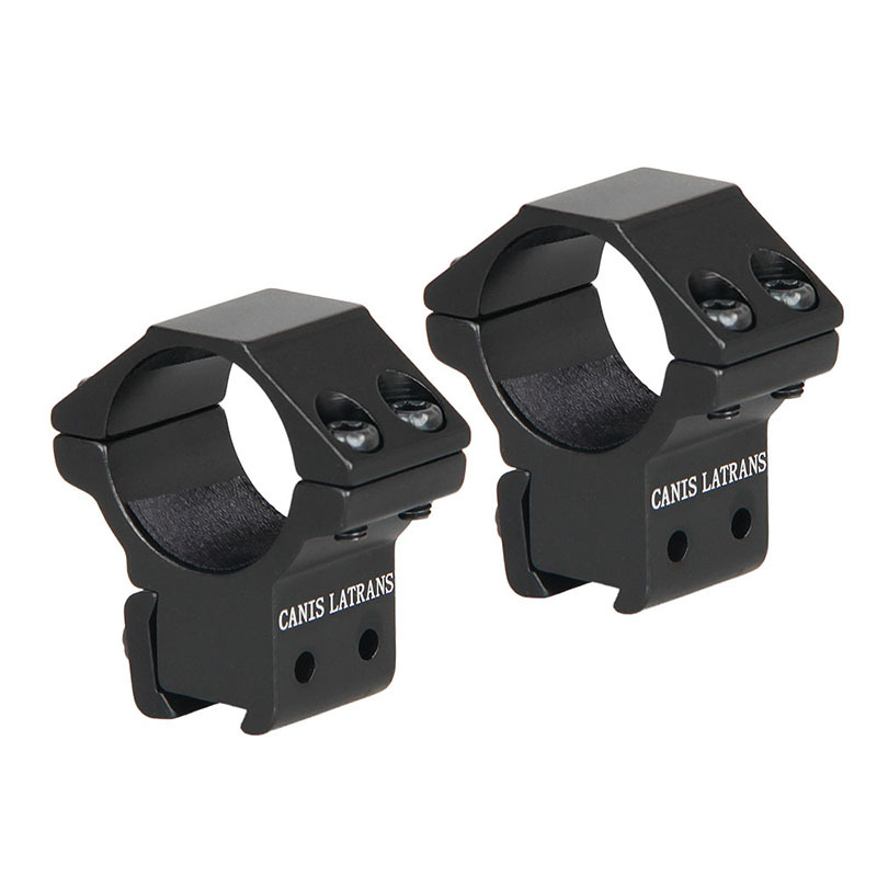 郊狼25.4mm双排中窄支架激光瞄准镜管夹支架电筒管夹配件