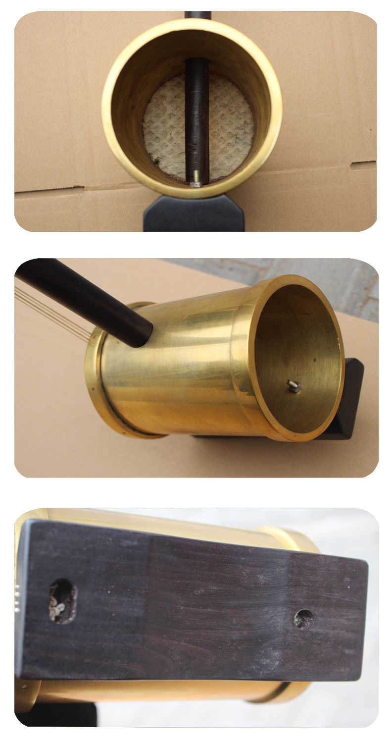 厂家直销黑檀铜筒四胡乐魂乐器专业演奏手工制作新手教学