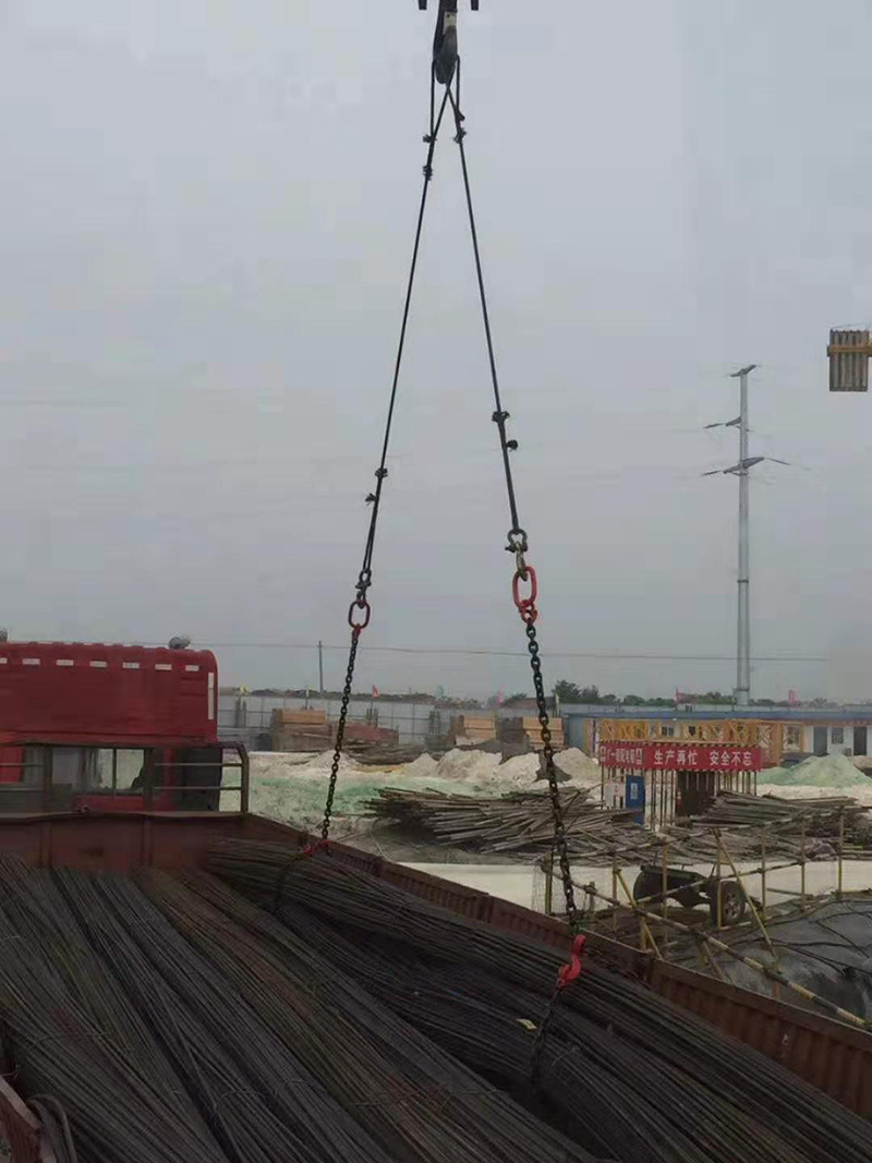 工业起重用链条吊具索具 卸钢筋底链承重大链条吊索具 起重吊链