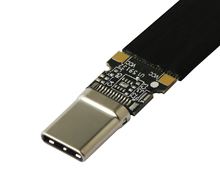 符合雷电三  USB4.0 全功能40G PD100W 8K 吸波超薄扁线