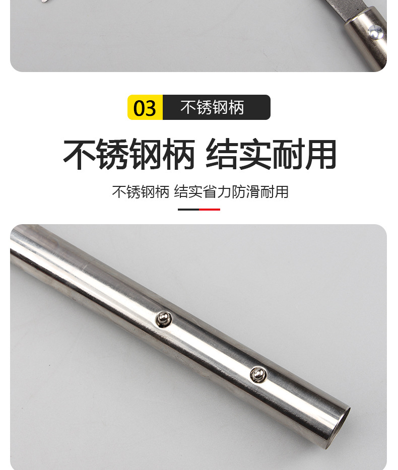 不锈钢柄弹簧槟榔刀 伸缩杆槟榔刀 钓鱼水草刀
