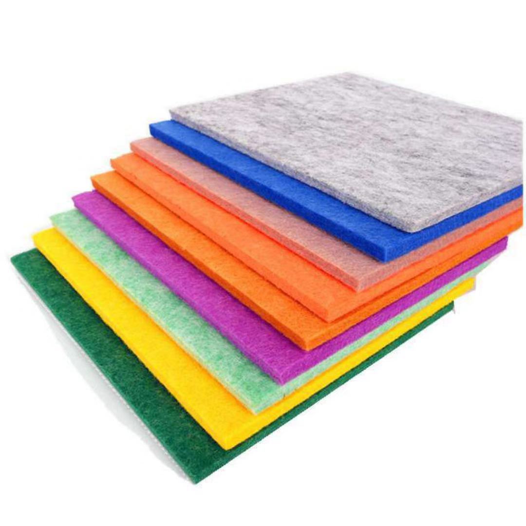 毛毡隔音板 毛毡板幼儿园ktv通用隔音板 聚酯纤维吸音板 毛毡垫