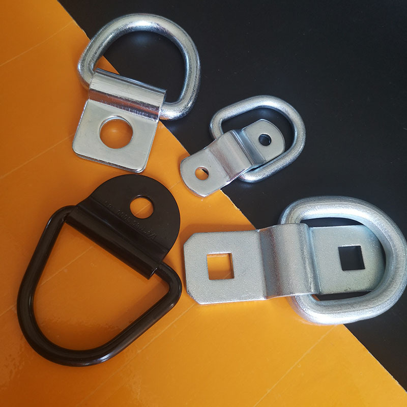 加厚汽车改装绑货用固定小拉环集装箱货车卧环车厢固定货物地板钩