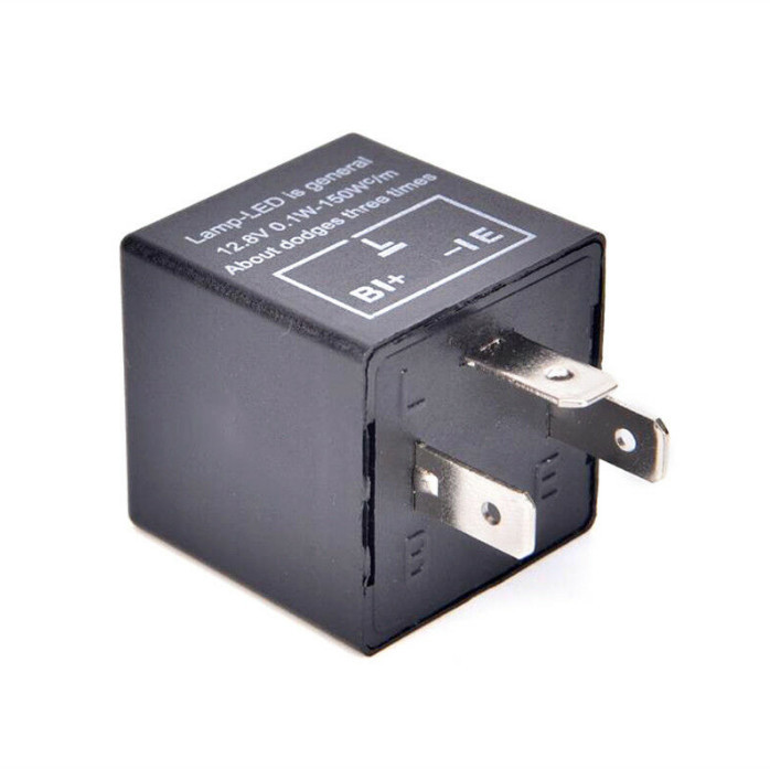 淏汇cf13 jl-02可调变频闪光器继电器 汽车摩托车通用 c0061