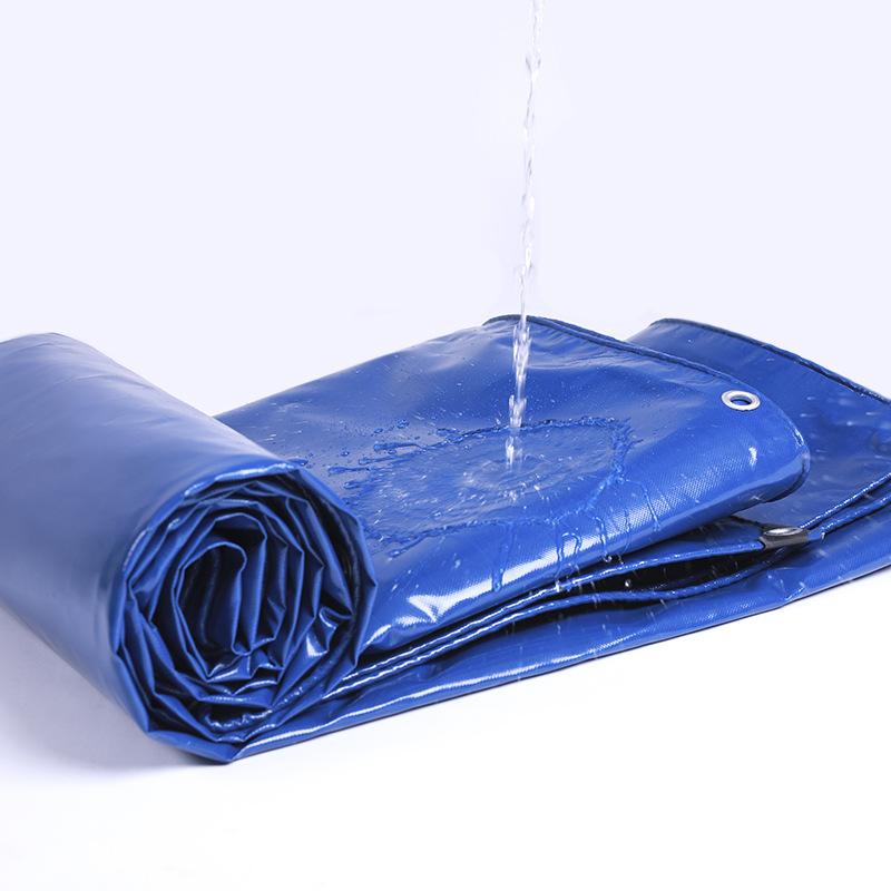 厂家直销油布 加厚防雨布防水防晒篷布 货车蓝色户外遮阳雨篷布