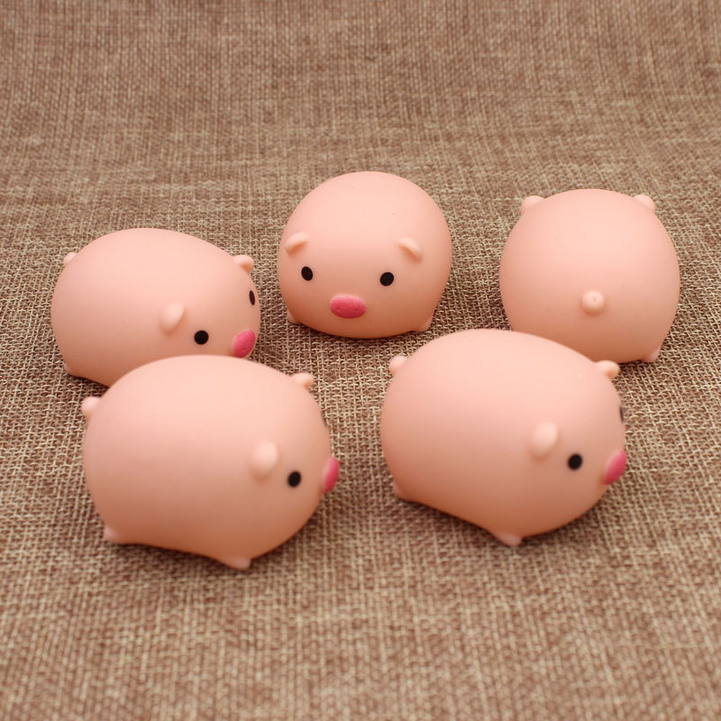 新奇特地推创意大胖猪捏捏叫发泄整蛊减压玩具儿童戏水游泳小礼物