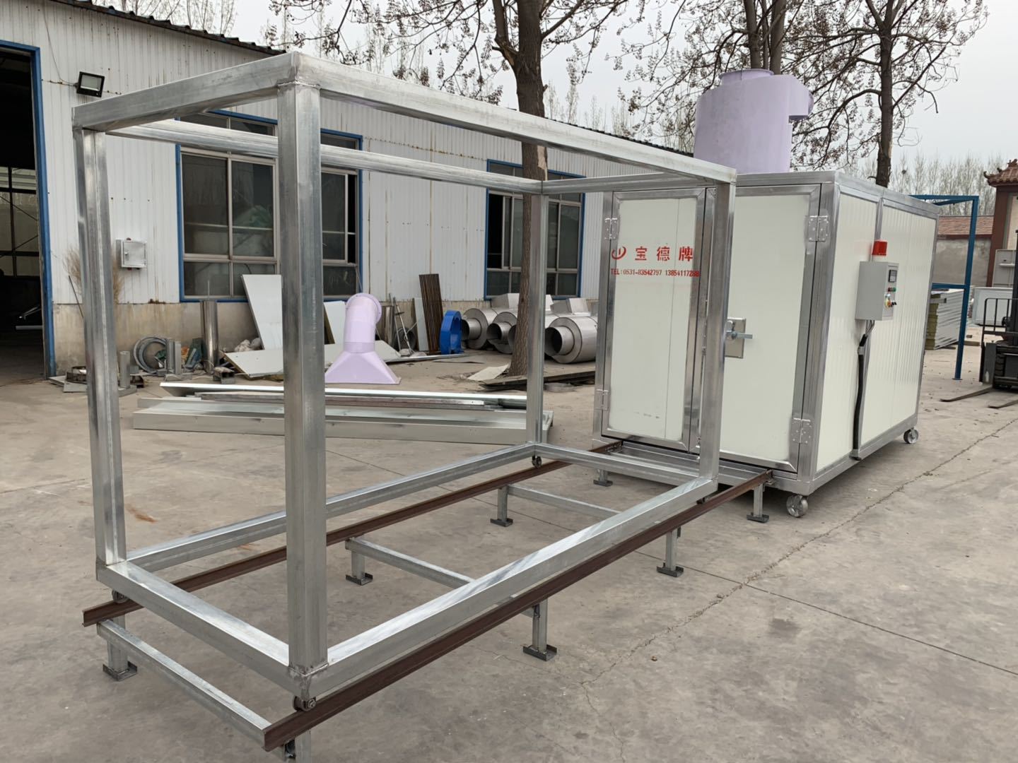 厂家批发烘烤炉烤箱高温面包炉 供应生产喷塑设备高温静电面包炉