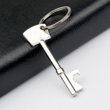 厂家直销仿真金属钥匙造型钥匙扣定制LOGO 小礼品简约 个性钥匙扣