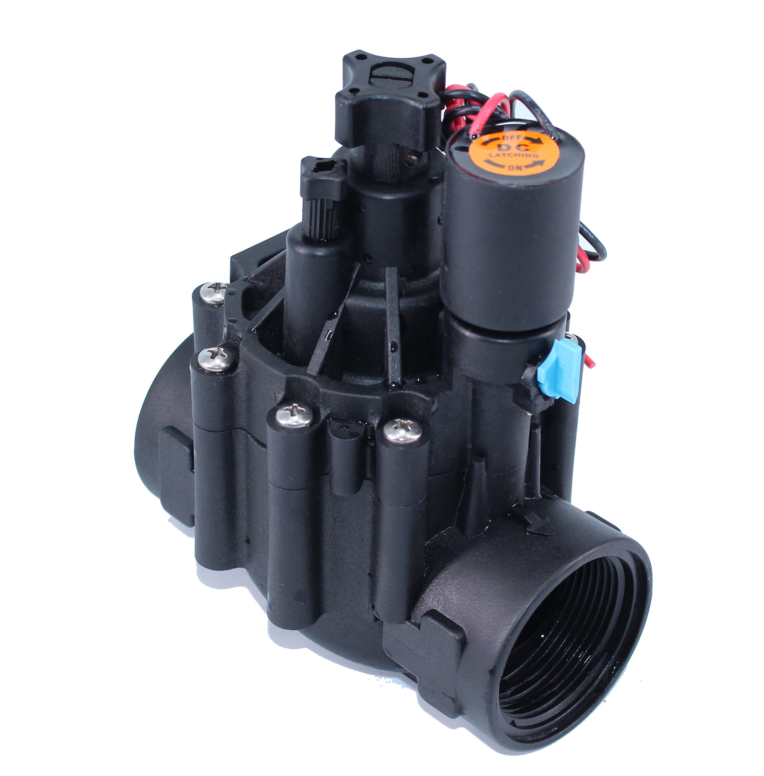 5寸带手动开关带流量调节滴灌喷灌用灌溉电磁阀