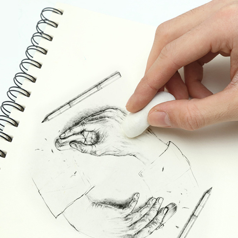 日本樱花可塑橡皮绘画素描用橡皮擦可拉丝软橡皮学生用