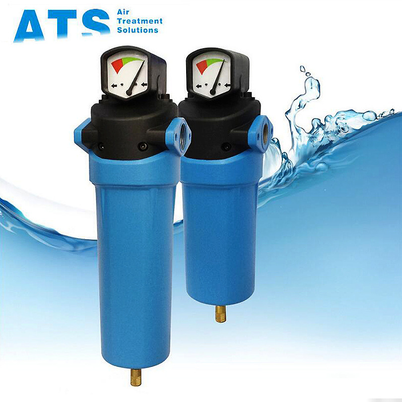 ats高效精密过滤器28立方空压机过滤器f0100压缩空气除水除油