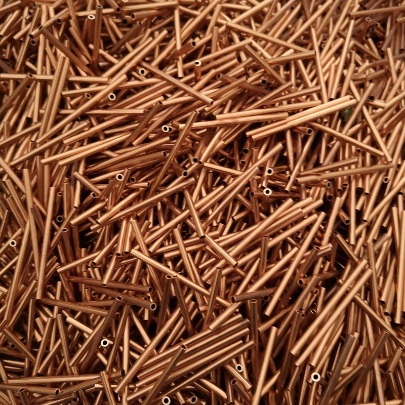 毛细紫铜管t2tp2紫铜小管1mm2mm3mm制冷维修精密紫铜毛细管