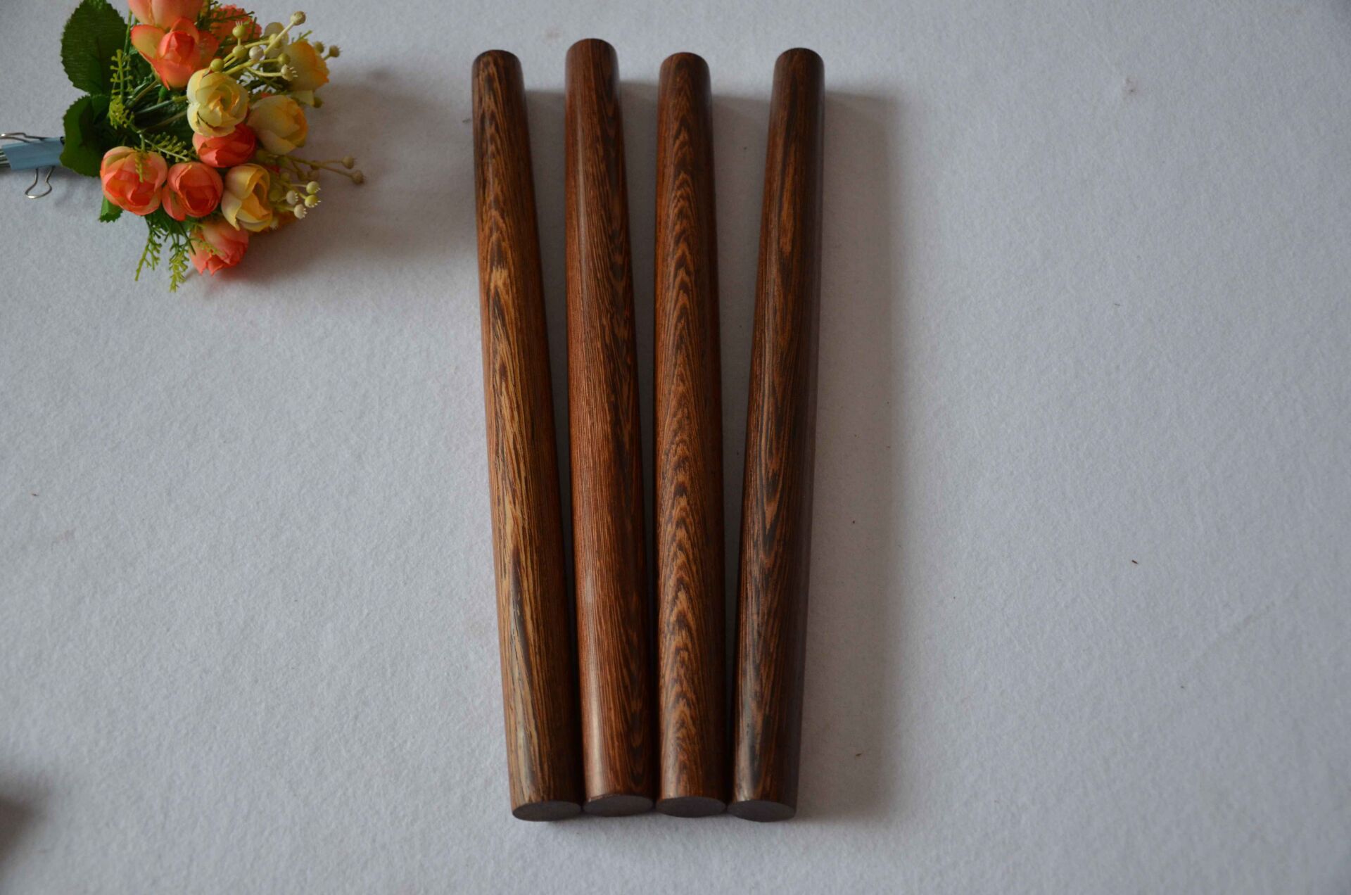 鸡翅木擀面杖 木质擀面杖压面棍 烘焙工具 厂家直供