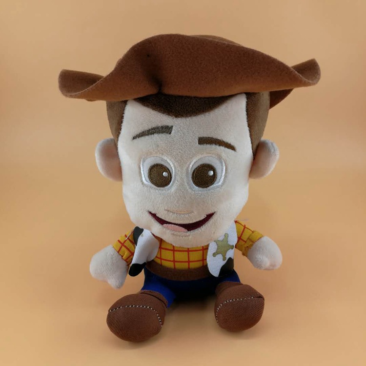 玩具总动员3 新爆款q版巴斯光年和牛仔警长胡迪毛绒公仔 厂家直销