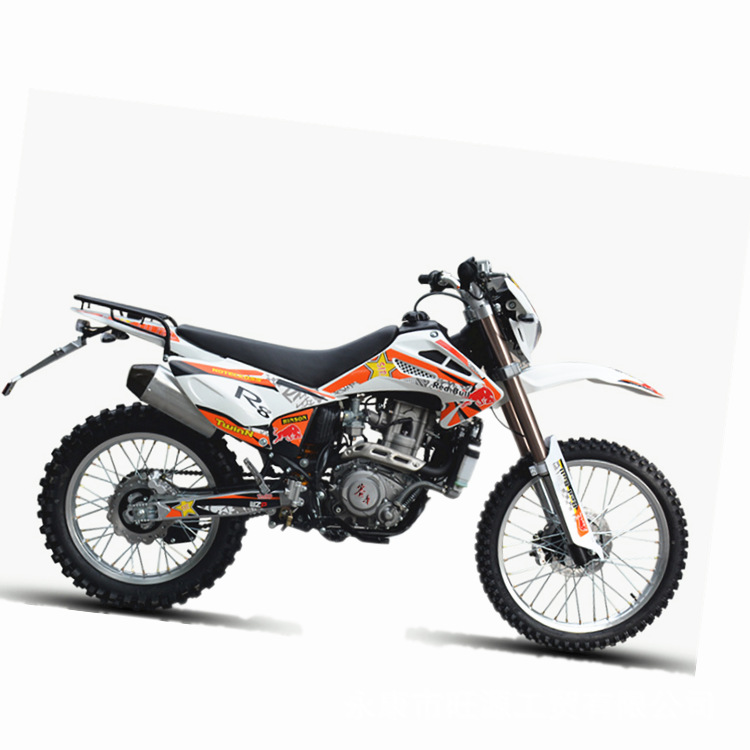 厂家直销250cc越野摩托车 两轮强劲赛摩 宗申水冷发动机 成人款