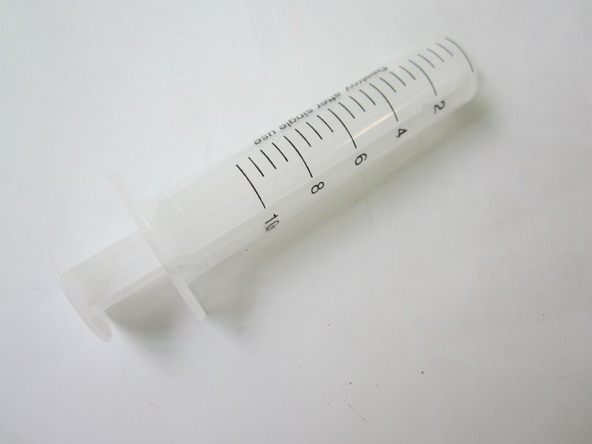 5ml二件式无胶塞无活塞毫升cc直口插口slip注射器针筒助推器