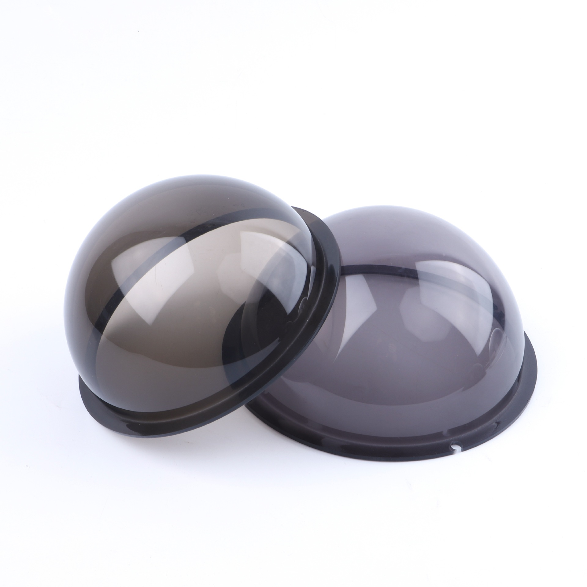 厂家定制亚克力半圆球罩 茶色有机玻璃食品罩 可拼接圆球防尘罩