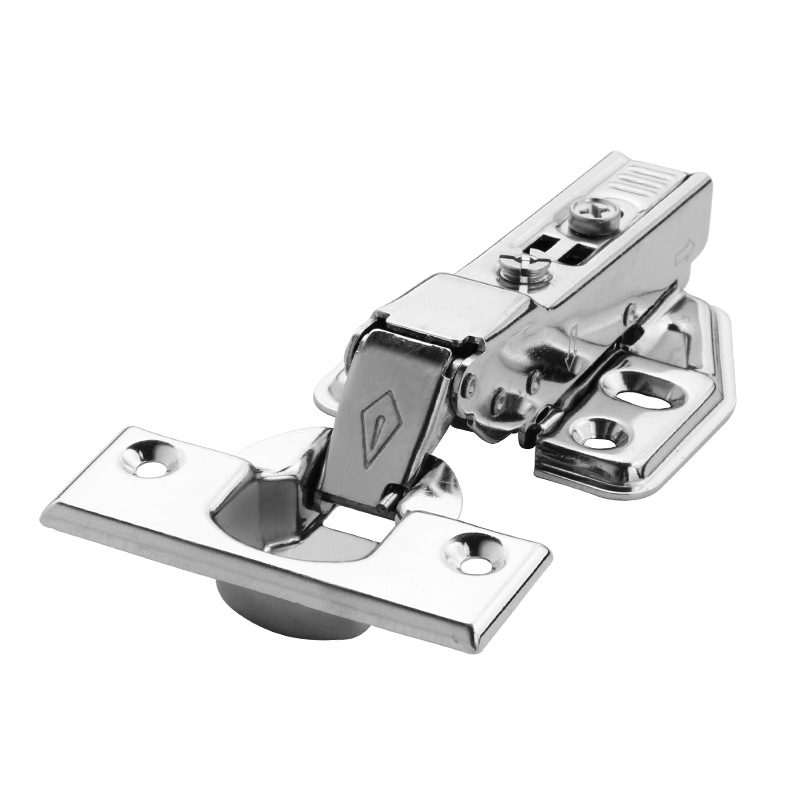 不锈钢铰链静音缓冲二段力低角度液压阻尼脱卸式铰链1.2橱柜门铰