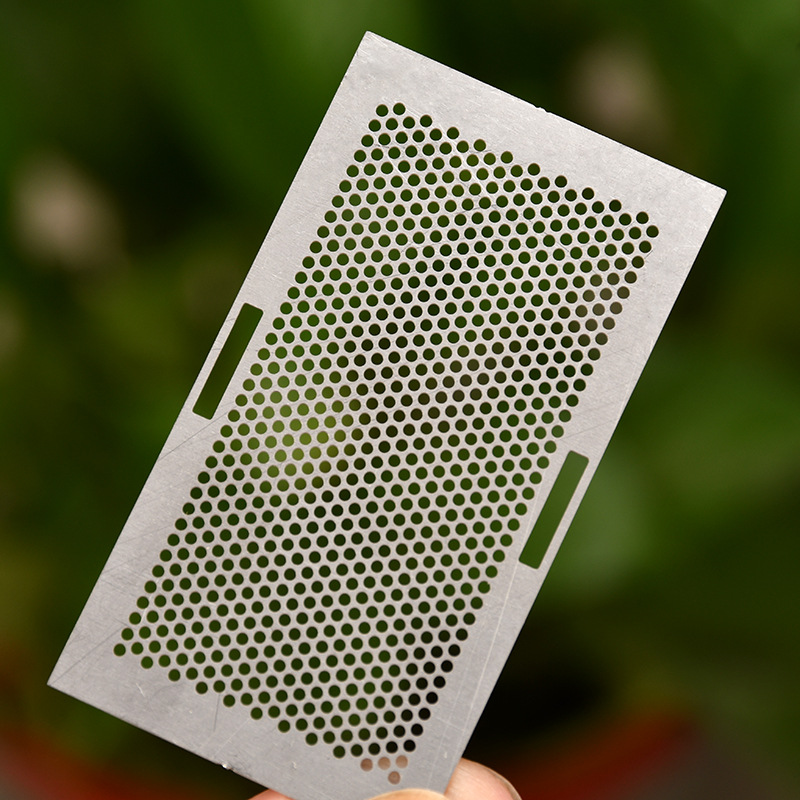 厂家供应不锈钢长条蚀刻过滤网片 厚0.34mm长方形蚀刻网过滤片