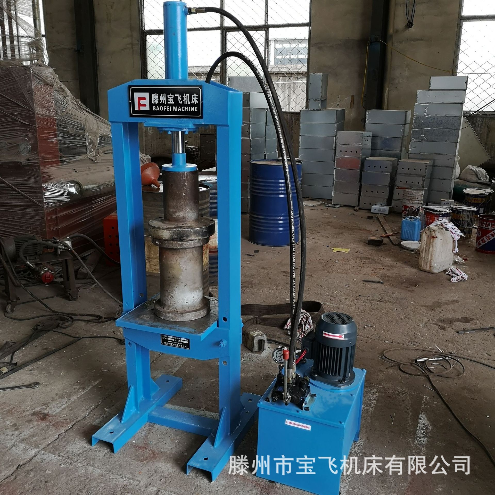 z厂家现货框架油压机 微型电机压装机 5吨小型手动龙门液压机