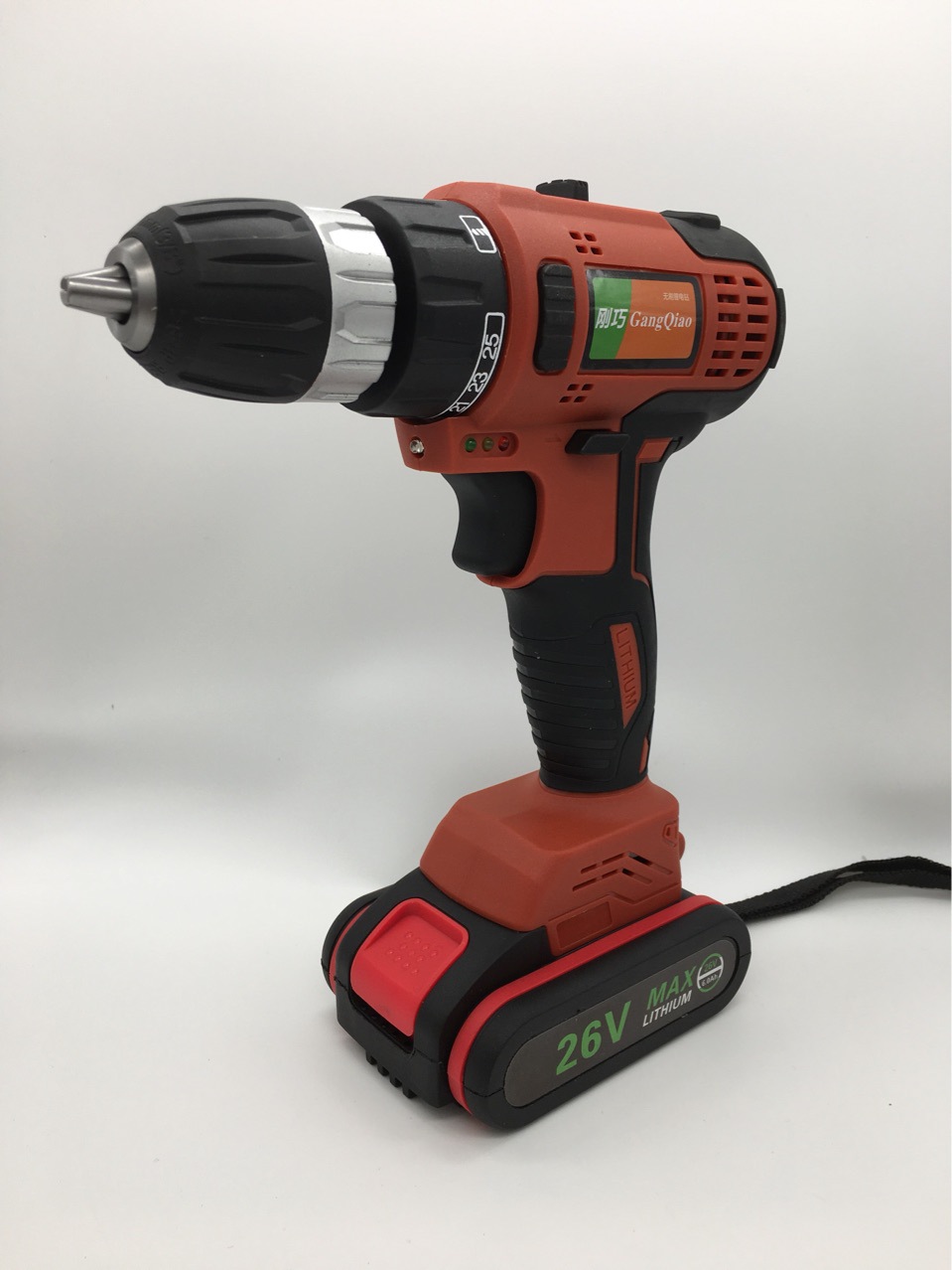 无刷锂电池充电式电钻冲击钻工业级手电转钻多功能家用电动螺丝刀