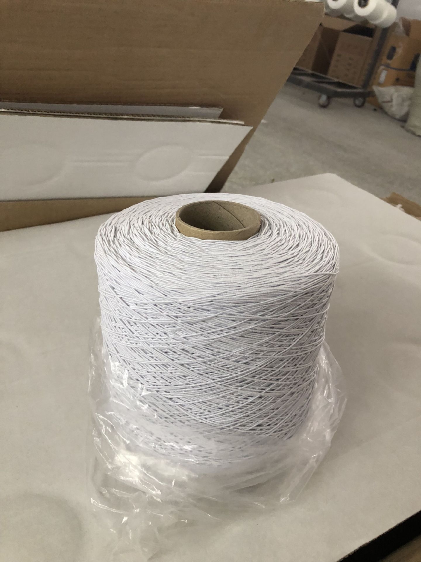 厂家直销 42# 32# 37# 90# 100#乳胶丝包纱松紧线 采用进口乳胶