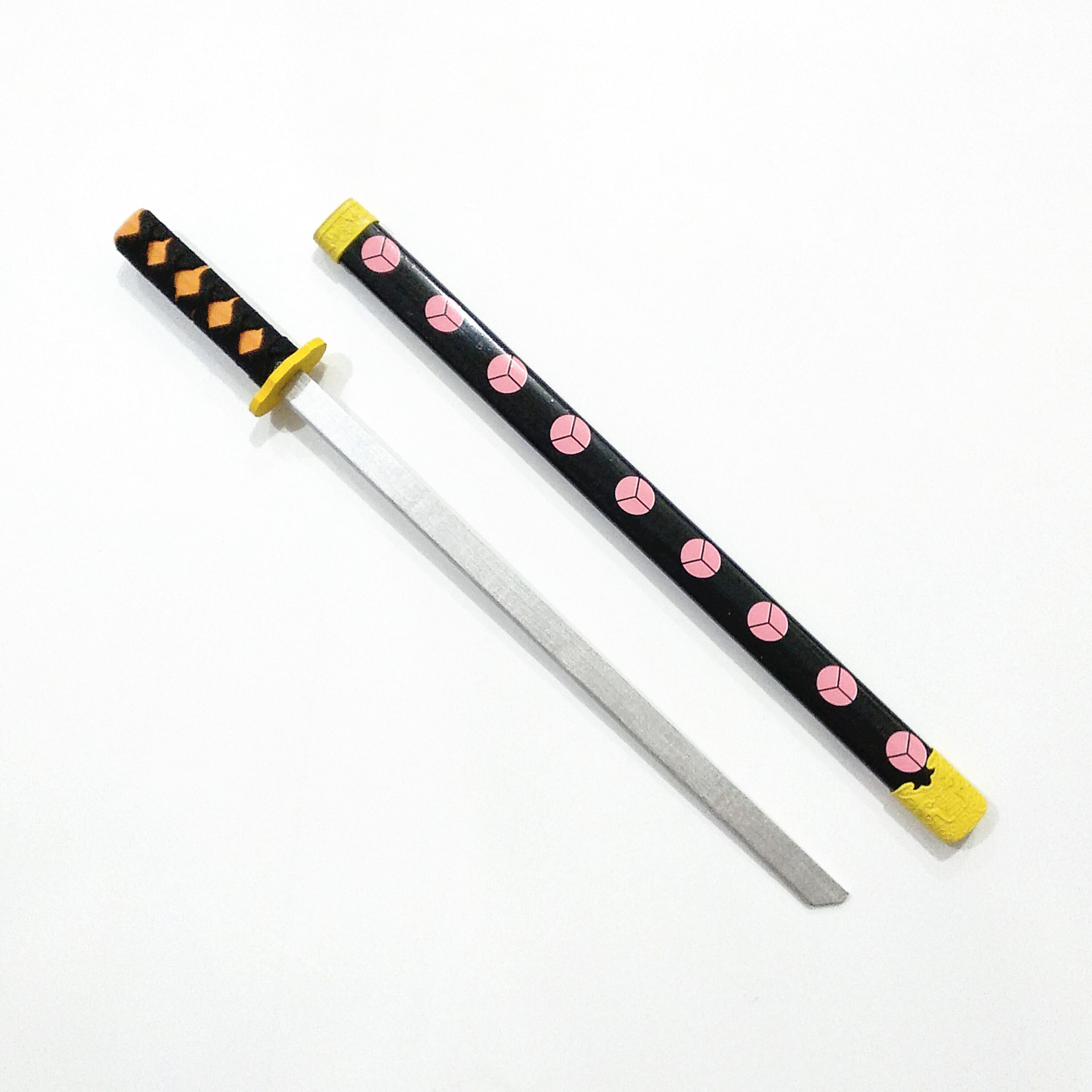 大号木质武士刀剑玩具 日本刀 未开刃动漫刀cosplay道具木制刀剑