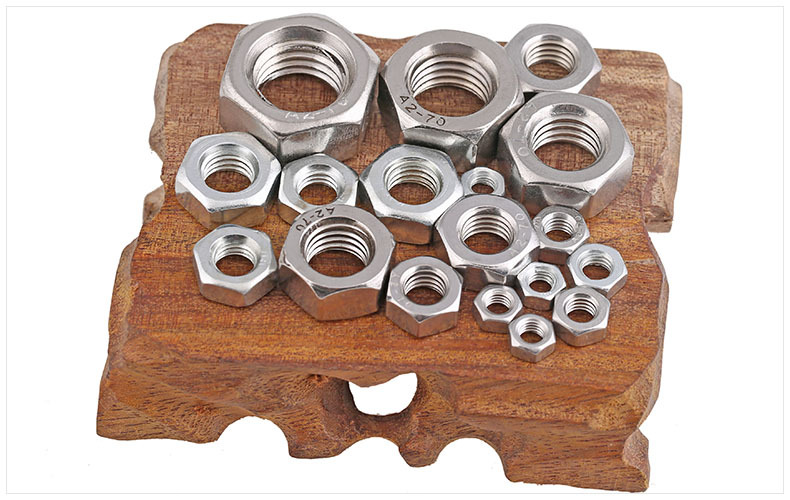 gb6170-86 正宗304/201不锈钢左牙左旋螺帽 镀锌反牙螺母 m4-m20