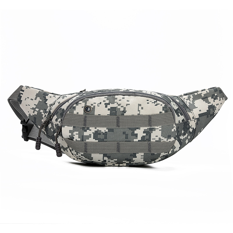 新款多功能战术腰包男士跑步腰包运动户外腰包帆布迷彩腰包