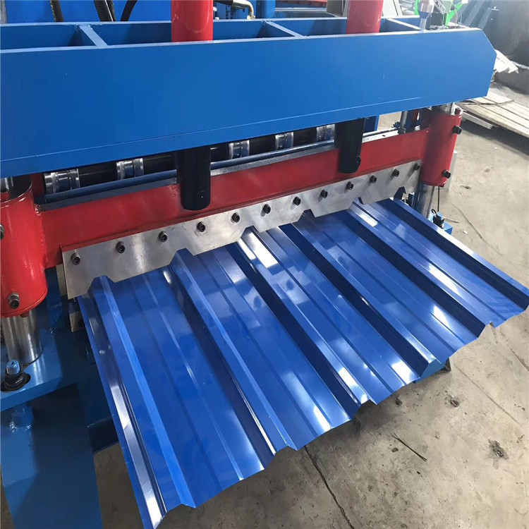 彩钢瓦成型机 彩钢板单层压瓦机 840全自动剪切压瓦机