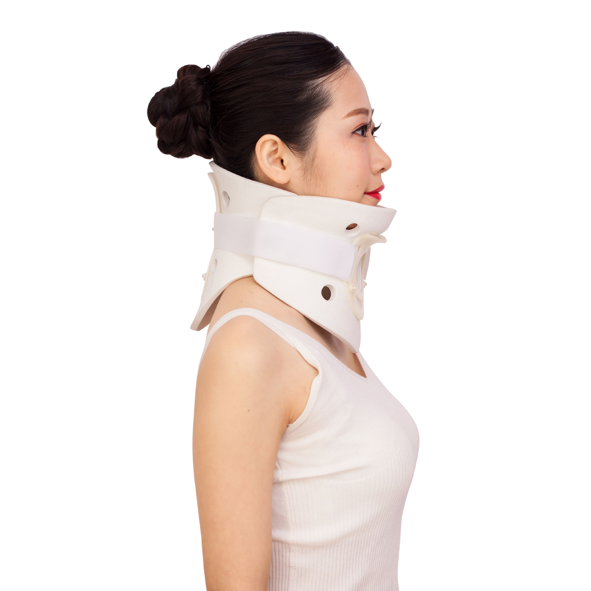 颈托 高分子支固定支具固定颈托颈部固定支具分体颈托 批发