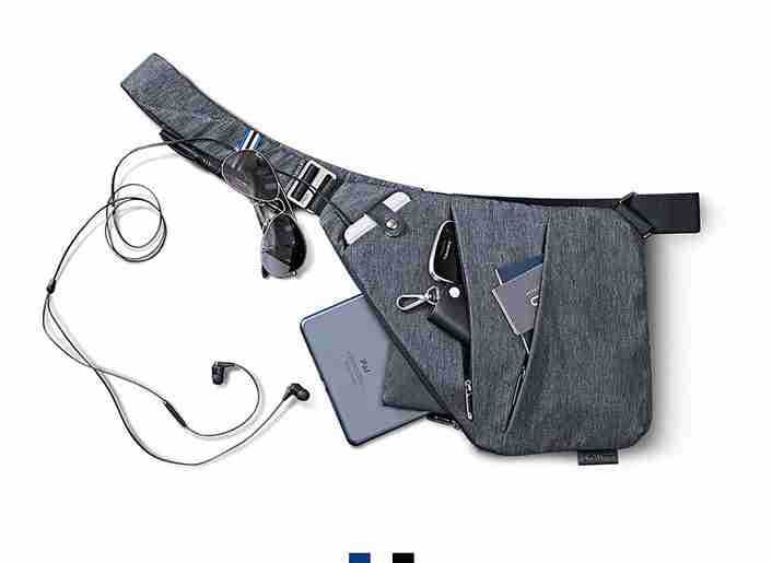 fino小飞数码收纳枪包男士斜挎运动休闲多功能商务斜挎包男包便携