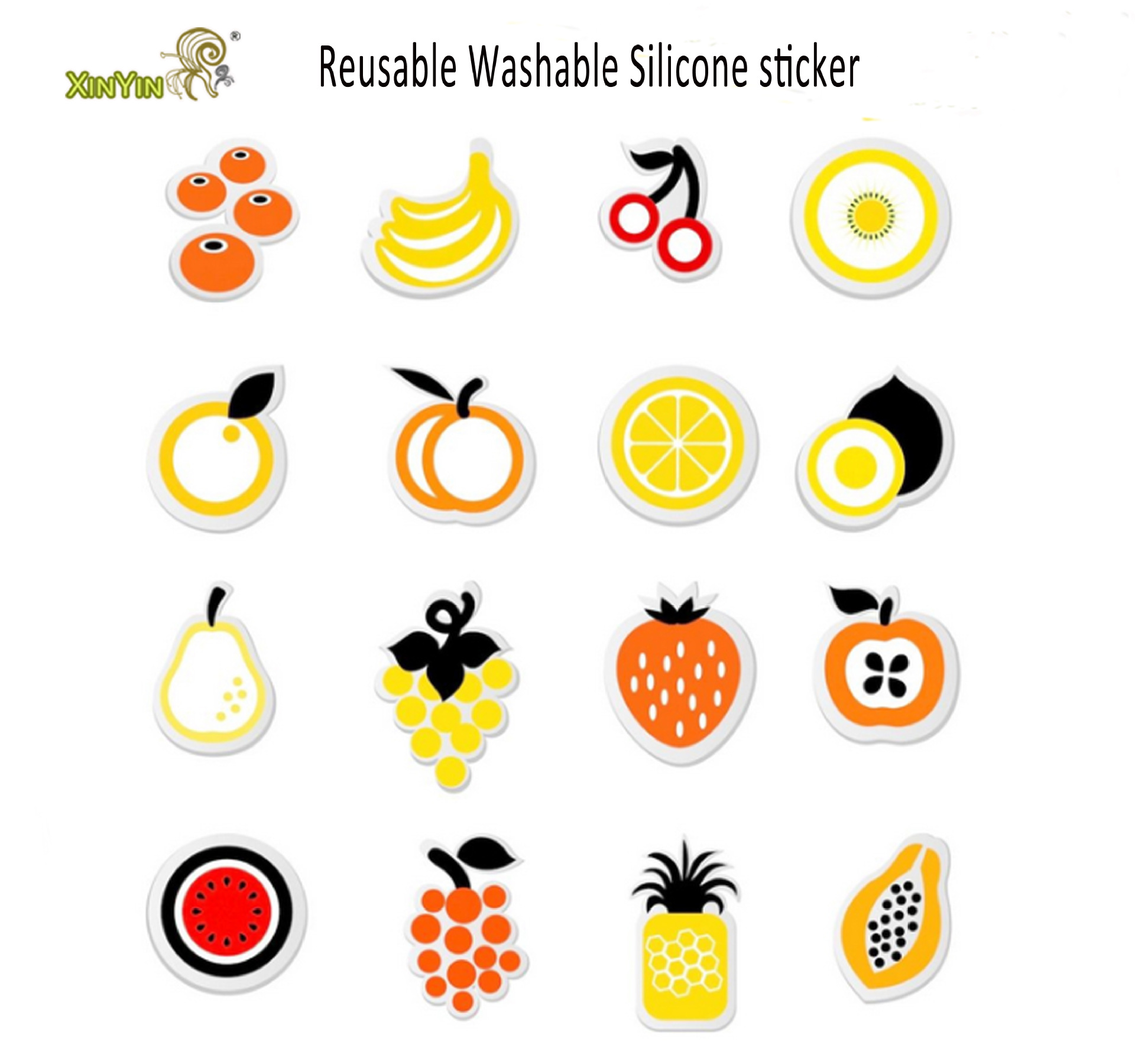 可做其他图案tpe贴纸泡泡贴可反复粘贴硅胶贴纸 无痕贴儿童贴纸