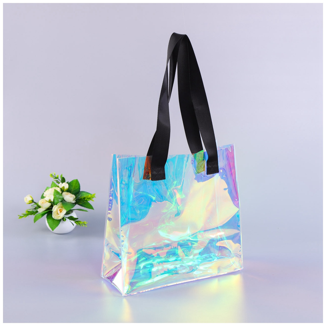 定制pvc手提袋 pvc包装袋透明pvc拉链手提袋pvc袋 可印logo