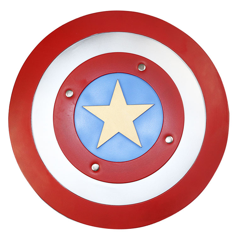 美国队长盾牌道具漫威复仇者联盟1比1cos表演pu橡胶武器模型玩具