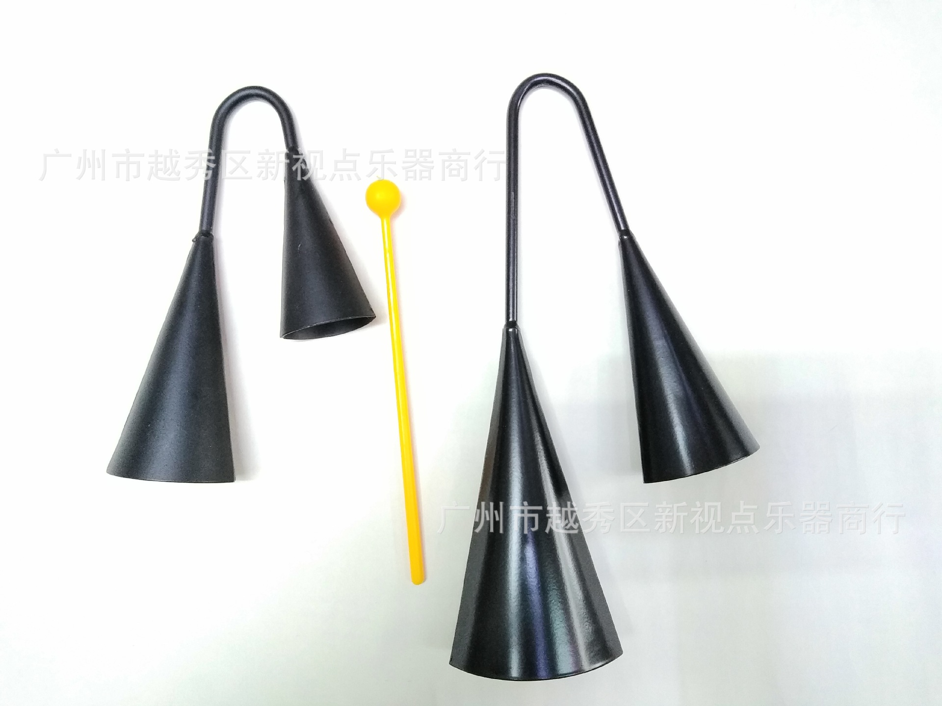 阿果果铃拉丁打铃agogobells双喇叭阿哥哥铃双头牛铃南美洲乐器