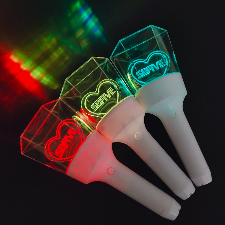 2019年新款官方应援发光棒sbflve粉丝应援棒15色发光棒可定制