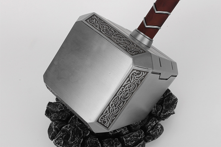 复仇者联盟4 托尔 雷神锤子1:1全金属雷神之锤合金模型44cm