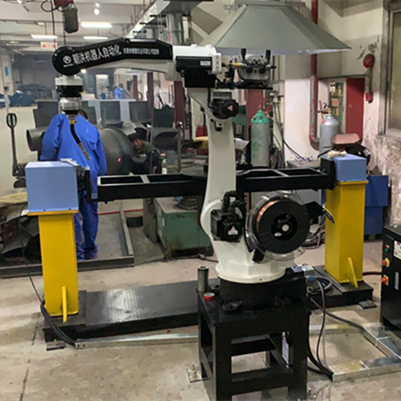 焊接机器人联动变位机旋转工作台焊接滚轮架工装夹具焊接变位机