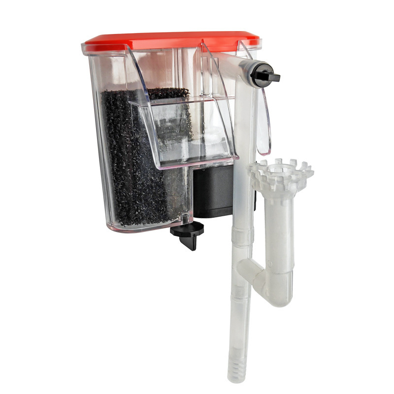 海星静音鱼缸壁挂式过滤器 鱼缸外挂瀑布过滤器除油膜