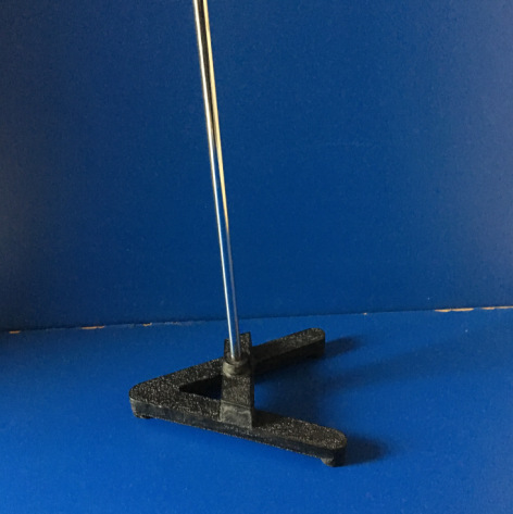 a型台 铁架台 实验室物理支架 铸铁底座 立杆Φ11.5*600mm