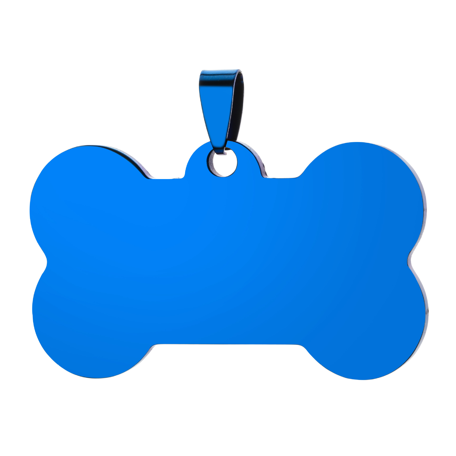 狗牌身份牌定制骨头狗牌不锈钢军牌个性定制欧美流行钛钢刻字项圈