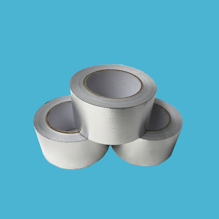 厂家定制 玻纤铝箔胶带 保温隔热胶带 热水器油烟机管道工程适用
