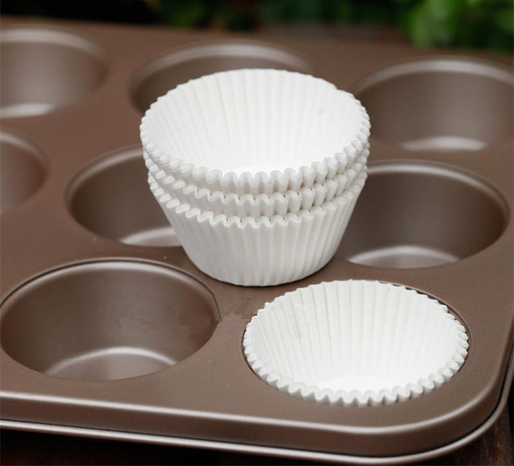 蛋糕纸杯耐高温烘焙模具烤箱用纸杯蛋挞纸托防油纸杯特大号马芬杯